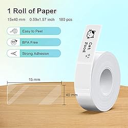 NELKO P21 Label Maker Tape, Adapted Label Print