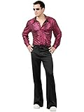 Disco Shirt Adult Costume - X-Large