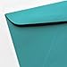 Note Card Cafe Colored Letter Envelopes #10 | Ocean Blue | 100 Pack | 9.5 x 4.125 in | Standard Gummed Seal | for Business, Letters, Greeting Cards, Thank You Notes, Mailing Invitations, Documents