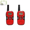 Amanico-Kids-Walkie-Talkies-22-Channel-FRSGMRS-2-Way-Radio-2-miles-up-to-37-Miles-UHF-Handheld-Smart-Mini-Size-33-In-Length-for-girls-boys-Kids-Children-Teens-1-Pair-Red Amanico-Kids-Walkie-Talkies-22-Channel-FRSGMRS-2-Way-Radio-2-miles-up-to-37-Miles-UHF-Handheld-Smart-Mini-Size-33-In-Length-for-girls-boys-Kids-Children-Teens-1-Pair-Red