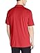 adidas Golf Men's Climacool 3-Stripes Polo Shirt, Power Red/Black, Medium