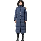 Fitouch Women's Waukee Long Down Coat Parka Jacket | 750+ Fill Power | Full-Length