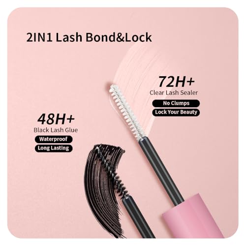 ANNAFRIS False Eyelashes 30D+40D+50D Eyelashes Hair to Hair 0.07mm D Curl 10-18mm Cluster Lashes Natural DIY Eyelashes(30D+40D+50D)