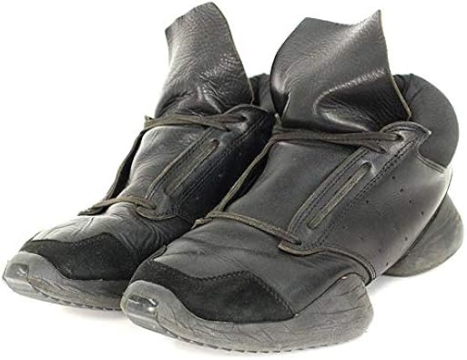 Amazon リックオウエンス Runner レースアップスニーカー 27 5cm ブラック 中古 Rick Owens リックオウエンス スニーカー
