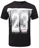 URBAN K Men's Hipster Graphic Crewneck T-Shirt