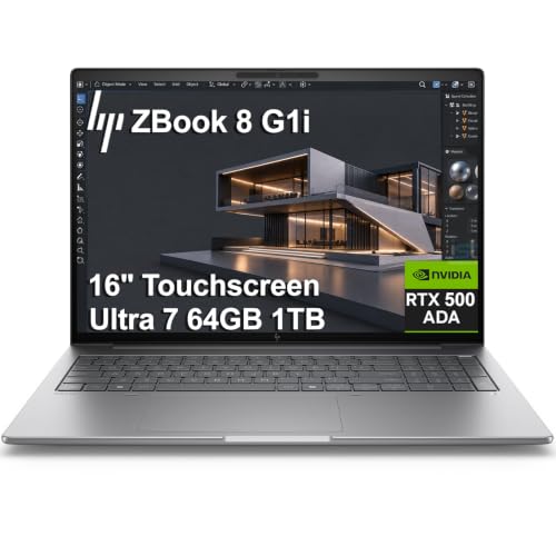 HP ZBook 8 G1i AI Mobile Workstation Laptop (Intel Ultra 7 255H
