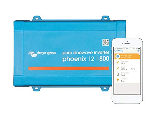 Victron Energy 800VA 12-Volt 230V AC Pure Sine Wave Inverter (UK)