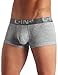 C-IN2 Men's Core Lo No-Show Army Trunk, Grey Heather, Large