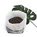ENPOINT Non-Woven Nursery Bags, 100 PCS Solid Plants Grow Bags 7.8″x8.6″, Biodegradable Seed Starter Bags Fabric Seedling Pots Plants Pouch Home Garden Supplythumb 2