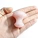 Jovivi 2pcs Natural Rose Quartz/Green Aventurine Mushroom-Shape Gua Sha Guasha Scraping Massage Tool Sets Board for Spa Relaxing Meditation