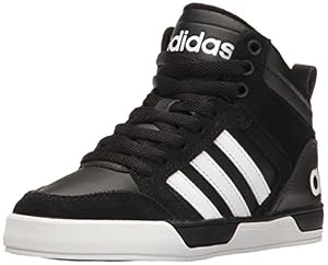 Image of adidas Cloudfoam Raleigh 9TIS (Little Big Kid) Sneaker Black/White 5 M