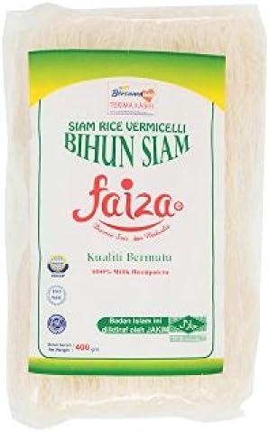 Faiza Siam Rice Vermicelli 400g (3 Packs)