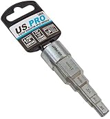 US PRO Radiator Key Step Wrench 1/2 Inch Chrome Vanadium CrV view 2