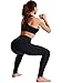 Neleus 2 Pack Tummy Control High Waist Running Workout Leggings,9017,Black,Red,US L,EU XL