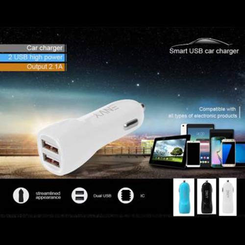ENVY 2.1 Amp Turbo Car Charger (White) ENVY 2.1 Amp Turbo Car Charger (White)