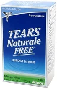 Amazon Com Tears Naturale Free Lubricant Eye Drops 60 Count Health Personal Care