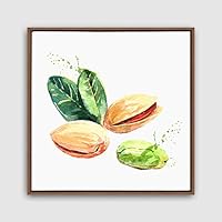 Framed Canvas Wall Art Vegetables Theme Design Canvas Prints Home Artwork Decoration for Living Room,Bedroom - 16x16 inches