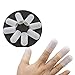 Dohuge Reusable Silicone Finger Gloves for Protecting Cracked Skin,Finger Protection Cover for Electronic Components Pick, Food Grade, Anti-hot, 1 Pair (10 Pack)