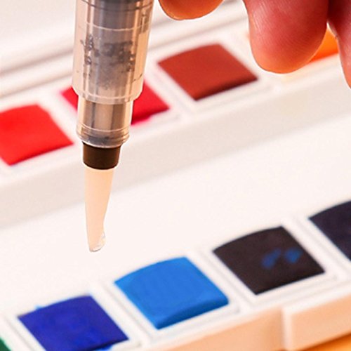 Hunzed Ink Pen, { Refillable Pilot Water Brush Ink Pens } { Painting Watercolor Pen } { Drawing Pen Pencil } Nice Gifts
