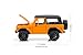 Jada Toys New 1:24 W/B JUST Trucks Collection - Orange 1973 Ford Bronco Diecast Model Car