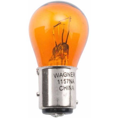Wagner Lighting BP1157NA Natural Amber Miniature Bulb - Card of 2