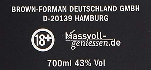 Jack Daniels Tennessee Whisky - 43% Vol. - Master Distiller Serie Nr. 5 - Bourbon in limitierter Auflage (1 x 70 cl) – Bild 7