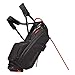 TaylorMade Flextech Crossover Stand Bag, Black/Blood Orange