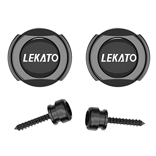 LEKATO Guitar Strap Lock for Bass Guitar Strap and Buttons Security