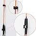 SuperMMark 20 Pieces Regular Fishing Rod Storage Clips, Fishing Pole Holder Clip Storage Rack, 2 Style & 10pcs Each Style - Big for Hold Handle, Small for Hold Your Pole