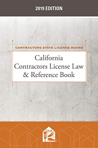 California Contractors License Law & Reference Book