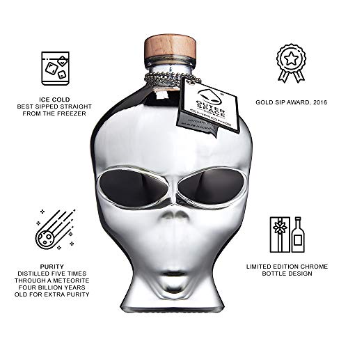 Outerspace Vodka CHROME (1 x 0.7 l) – Bild 4