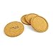 Natural Home Decor Cork Coaster, Set of 4