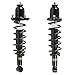 OREDY FWD Rear Struts & Coil Springs Fit for 2003-2008 Toyota Corolla, Matrix, Pontiac Vibe Complete Shock Absorbers Assembly, Driver Passenger Side - 171373L 171373R