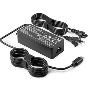 65W Type-C ACアダプター ノートパソコン 65W 45W 20V 3.25A USB-C 充電器 PD対応