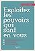 Exploitez les pouvoirs qui sont en vous by 
