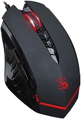 A4TECH V8M 7 Keys USB Wired 8000 DPI Adjustable Backlight Gaming Mouse (1)