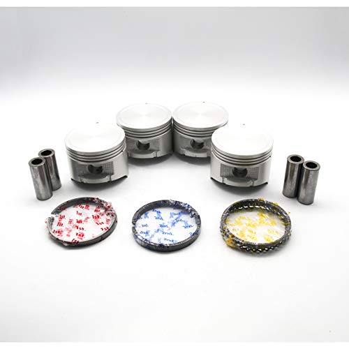JAPP PRK202.STD for 1990-1997 Nissan KA24E 2.4L L4 12V SOHC D21, Pick up Piston With Ring Set