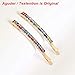 Women's Hair Clip, 10pcs Rhinestone Bobby Pins Metal Crystal Hair Pin Hair Decoration for Lady Girls Brides