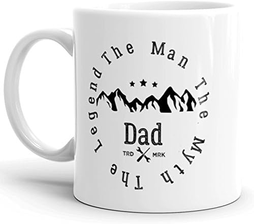 Fathers Day Coffee Mug , 11 oz White Ceramic Coffee Cup