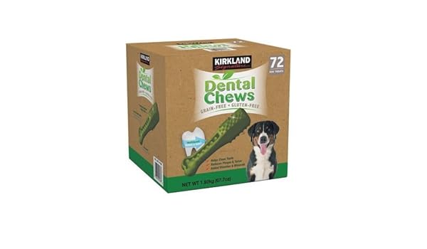 kirkland dog dental chews