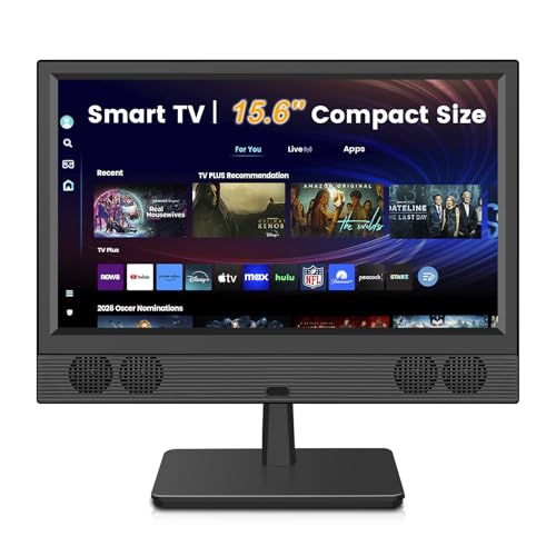 Feihe 15.6 Inch Small Smart TV - Full HD 1080p Compact Flat
