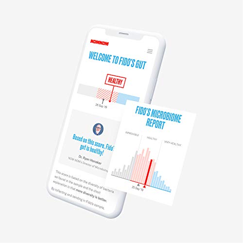 Nom Nom Dog & Cat atHome Microbiome Testing Kit Essential Cat and