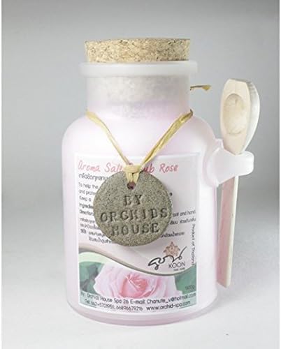 Natural Salt scrub Body Essential Rose SS005 for Spa Aromatherapy