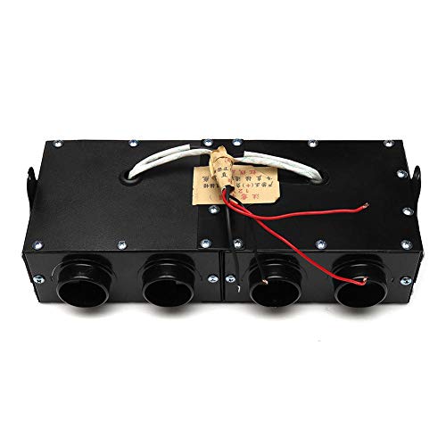 Universal DC 12V 800W Car Vehicle Fan Heater Heating Warmer Windscreen- Defroster Demister Fan Car Heater Defroster Hot 4 Port Professional - Thumbnail 2