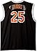 NBA New York Knicks Derrick Rose #25 Chevron Fashion Replica Jersey, Black, XX-Large