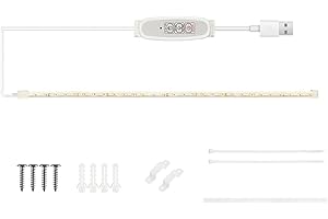 Walmeck LED Plant Grow Light Strips for Indoor Plants Red & 3000K Sunlike Grow Lamp for Hydroponics Succulent Supplement Ligh