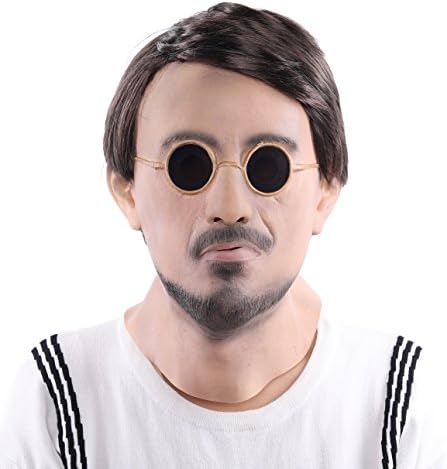 Lubber Halloween Costume Latex Animal Human Head Man Mask for Party