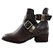 Breckelles Womens Bronco-11 Bootie Boots,8 B(M) US,Brown