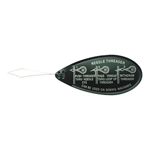 Tcplyn Popular Threader Bow Wire Stitch Insertion Sewing Machine Needle Sewing Set Easy Pin Threader Approximately 10 pieces