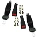 (2) Universal Seat/Lap Belt Kits For Club Car, Yamaha, EZGO Golf Carts- Seatbelt